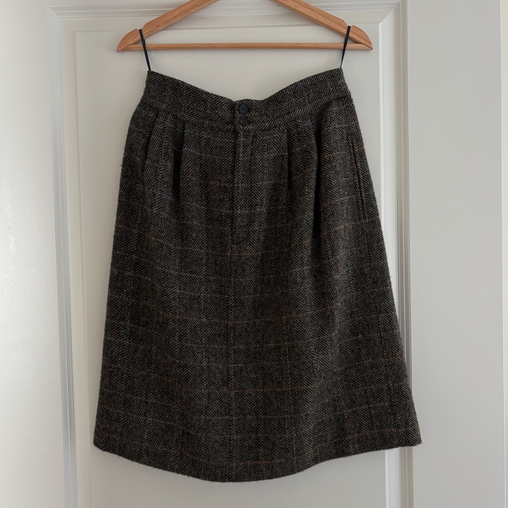 vintage Calvin Klein wool made in USA skirt